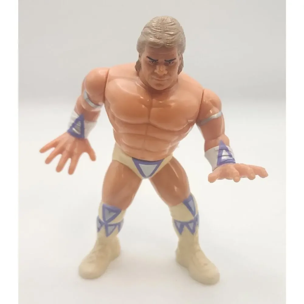 WWF Hasbro Titan Series 8 Lex Luger Wrestling Action Figure 1991 with Belt